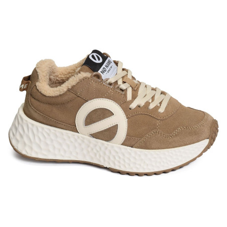 CARTER JOGGER Taupe, Baskets running No Name