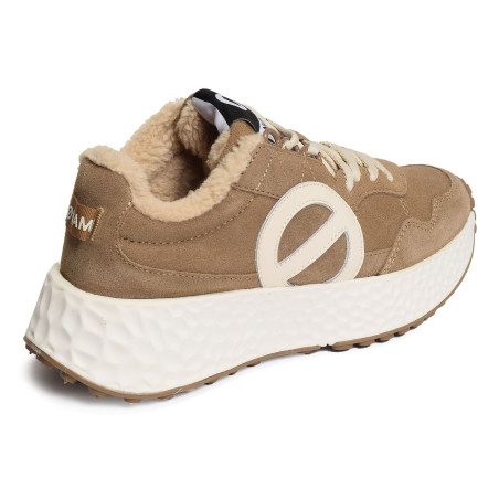 CARTER JOGGER Taupe, Baskets running No Name