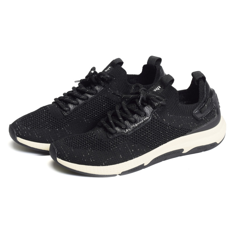 JELLINA Noir Argent, Baskets running TBS