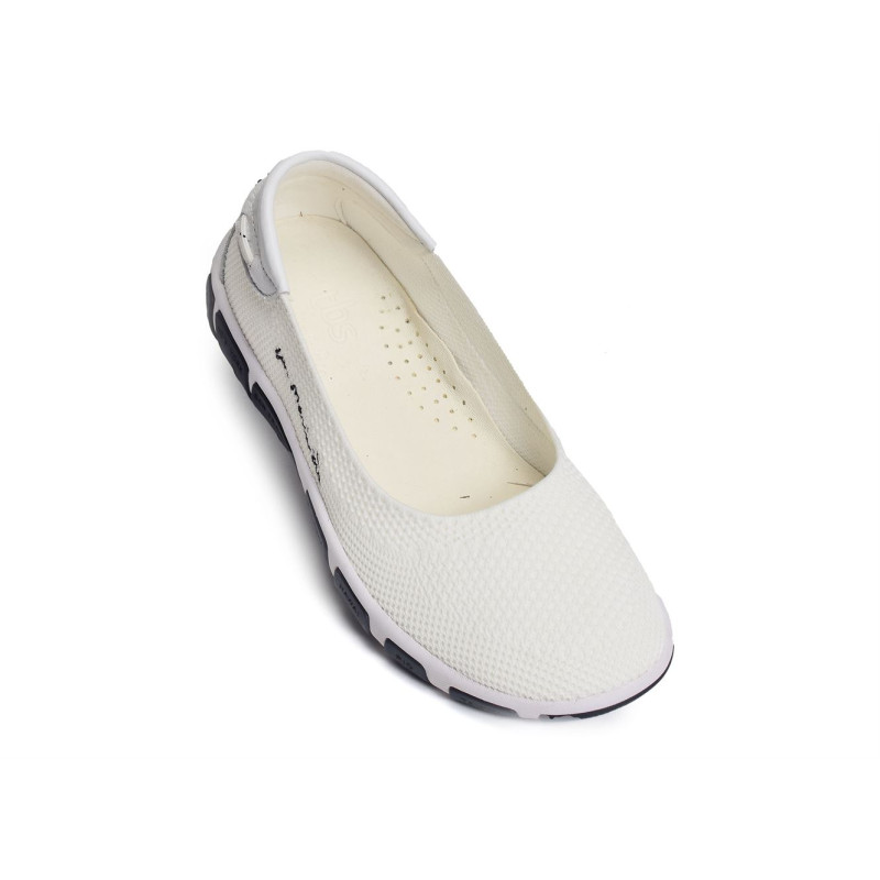 JIVIANA Blanc, Ballerines TBS