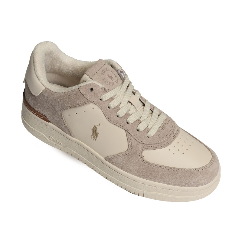 MASTERS COURT Beige Taupe, Sneakers basses Polo Ralph Lauren