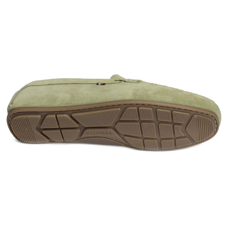 CASUAL HILFIGER SUEDE DRIVER 4998 Olive, Mocassins Tommy Hilfiger