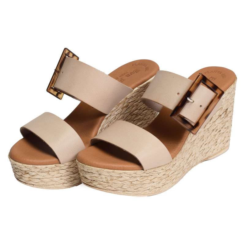 1941 Beige, Mules Eva Frutos