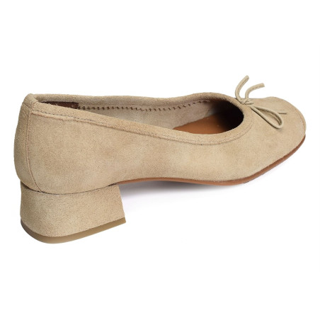 AMARRE Beige, Ballerines Folie's