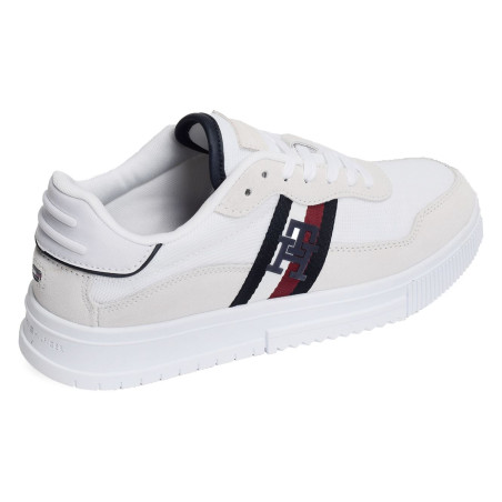 SUPERCUP MIX 4585 Blanc, Sneakers basses Tommy Hilfiger