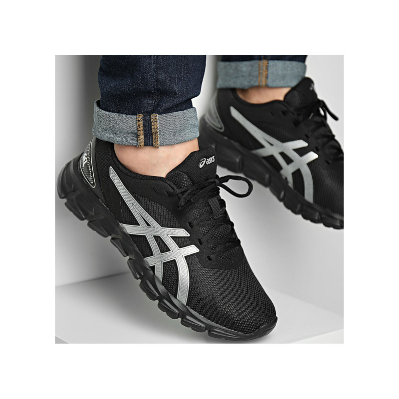 GEL QUANTUM LYTE Noir Gris, Baskets running Asics