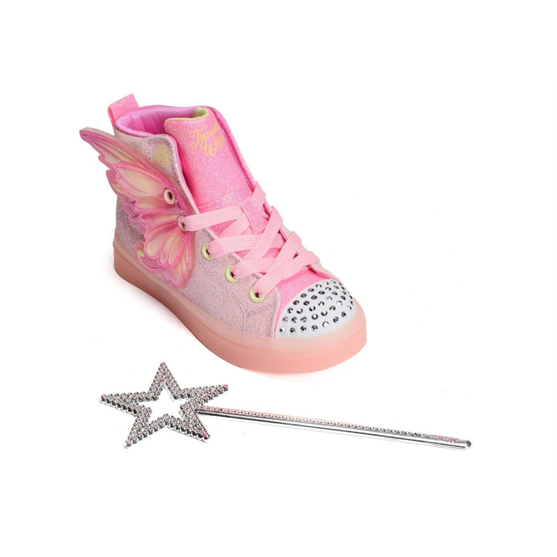 TWI LITES 2.0 TWINKLE WISHES Rose, Baskets montantes Skechers