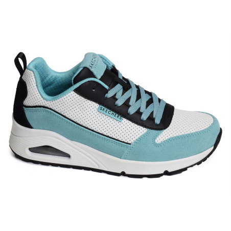 UNO TWO MUCH FUN Turquoise, Sneakers basses Skechers