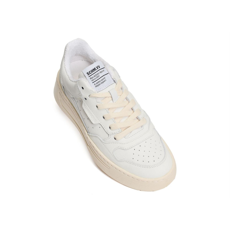 SMATCH NEW TRAINER W Blanc Blanc, Sneakers basses Schmoove