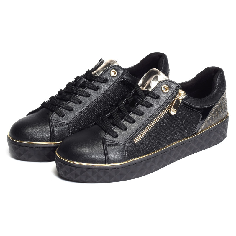 23709 Noir Noir, Sneakers basses Marco Tozzi