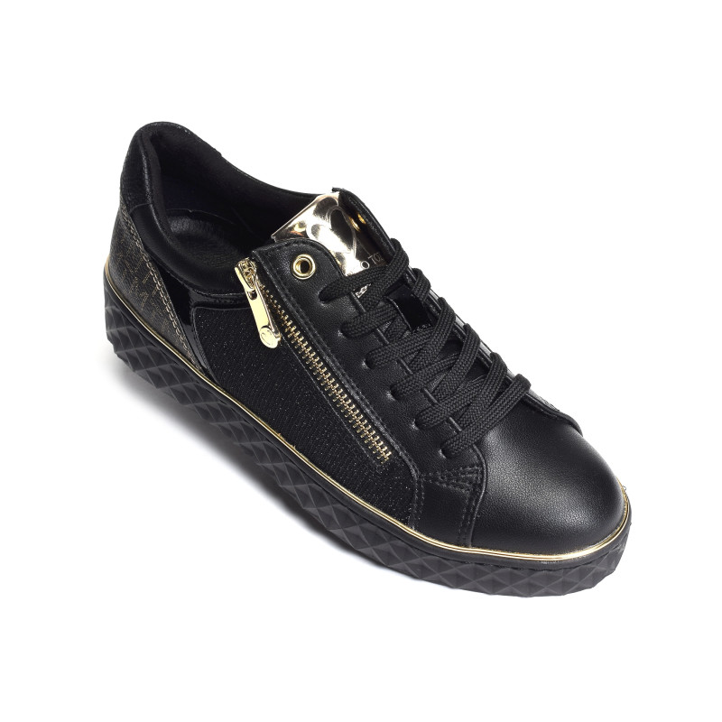 23709 Noir Noir, Sneakers basses Marco Tozzi