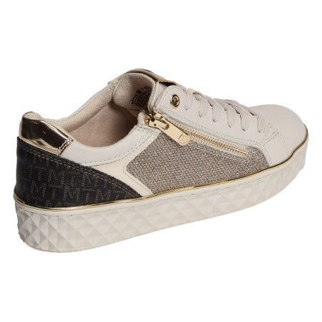 23709 Beige, Sneakers basses Marco Tozzi