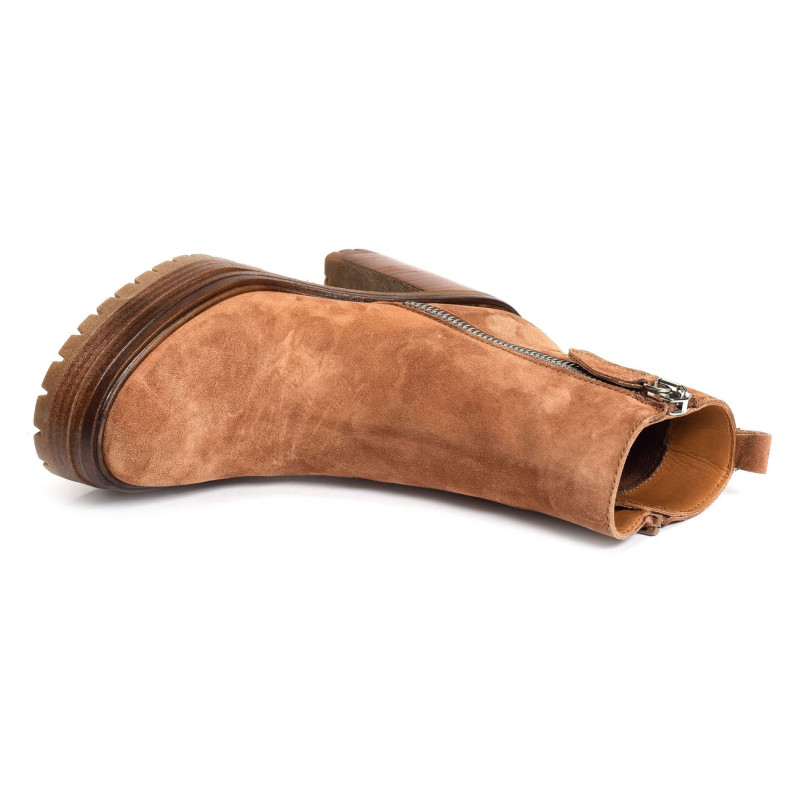 AMINA 2683 Camel, Bottines Alpe