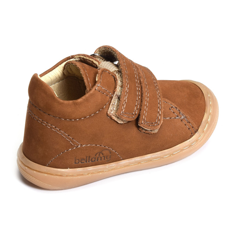 LOULOU Cognac, Chaussures à Scratch Bellamy