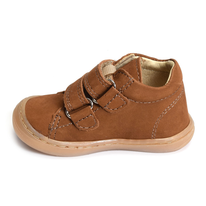 LOULOU Cognac, Chaussures à Scratch Bellamy