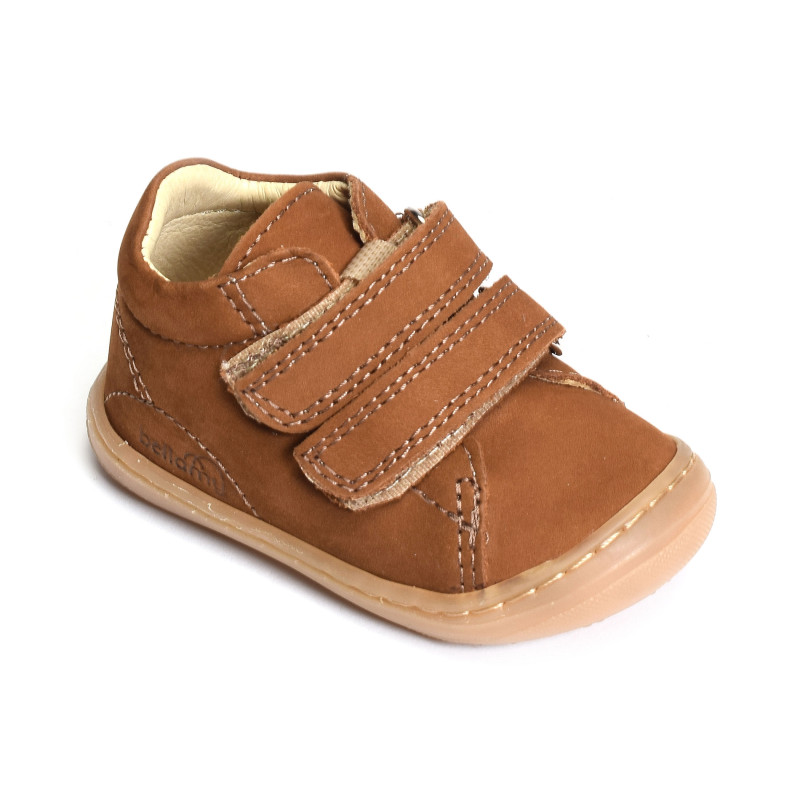 LOULOU Cognac, Chaussures à Scratch Bellamy