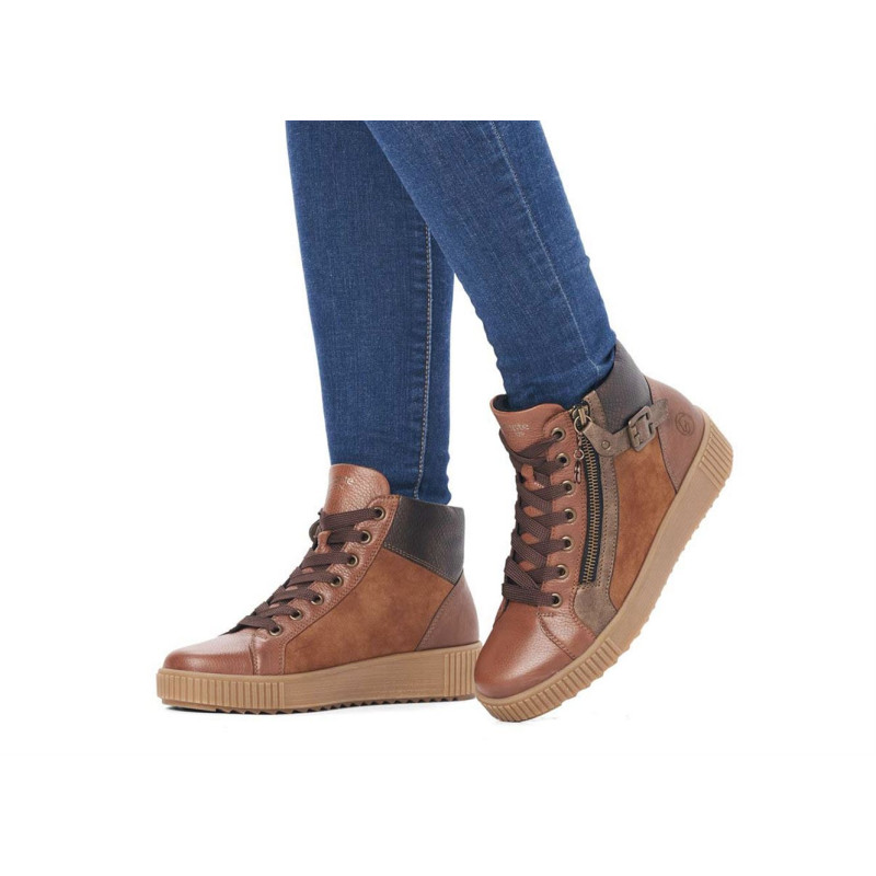 R7997 Camel, Boots Remonte