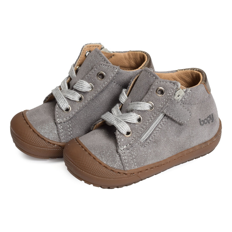 JEFLOC Argent, Chaussures à Lacets Bopy