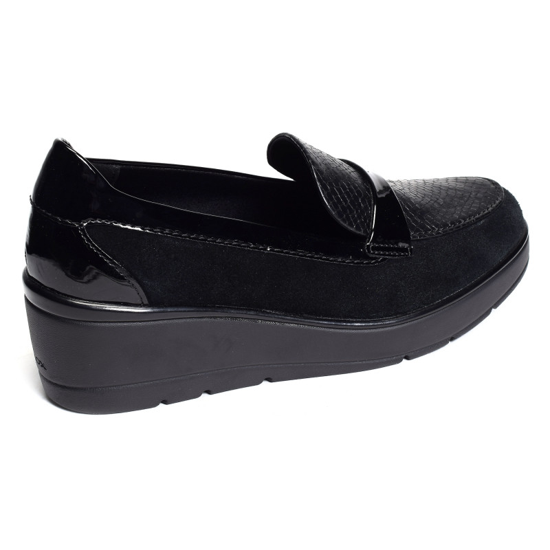 D ILDE B Noir Noir, Mocassins Geox