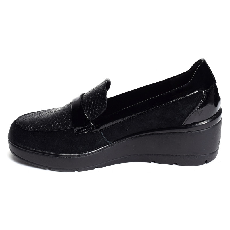 D ILDE B Noir Noir, Mocassins Geox