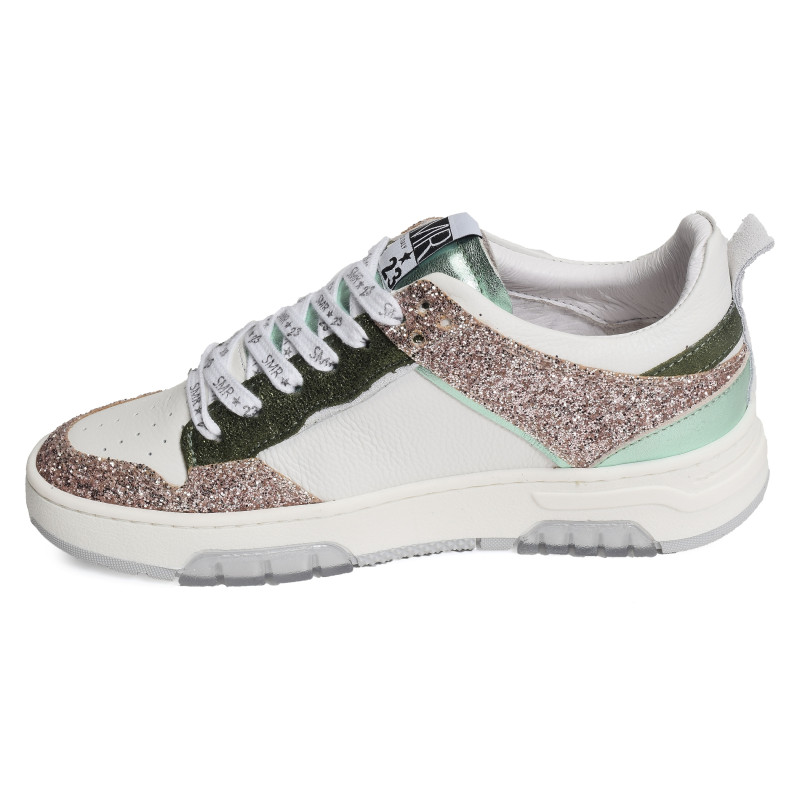 CHITA Blanc Multicolore, Sneakers basses Semerdjian