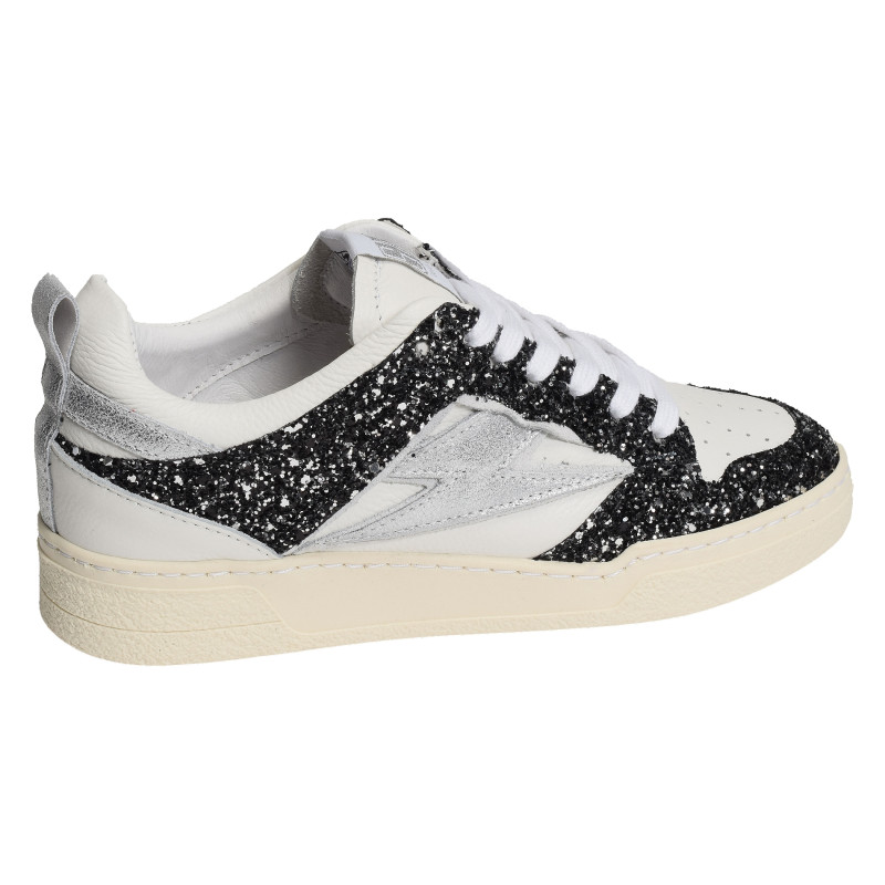 CHITA Blanc Anthracite, Sneakers basses Semerdjian