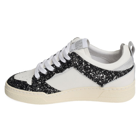 CHITA Blanc Anthracite, Sneakers basses Semerdjian