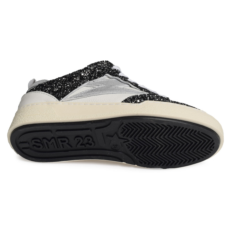 CHITA Blanc Anthracite, Sneakers basses Semerdjian