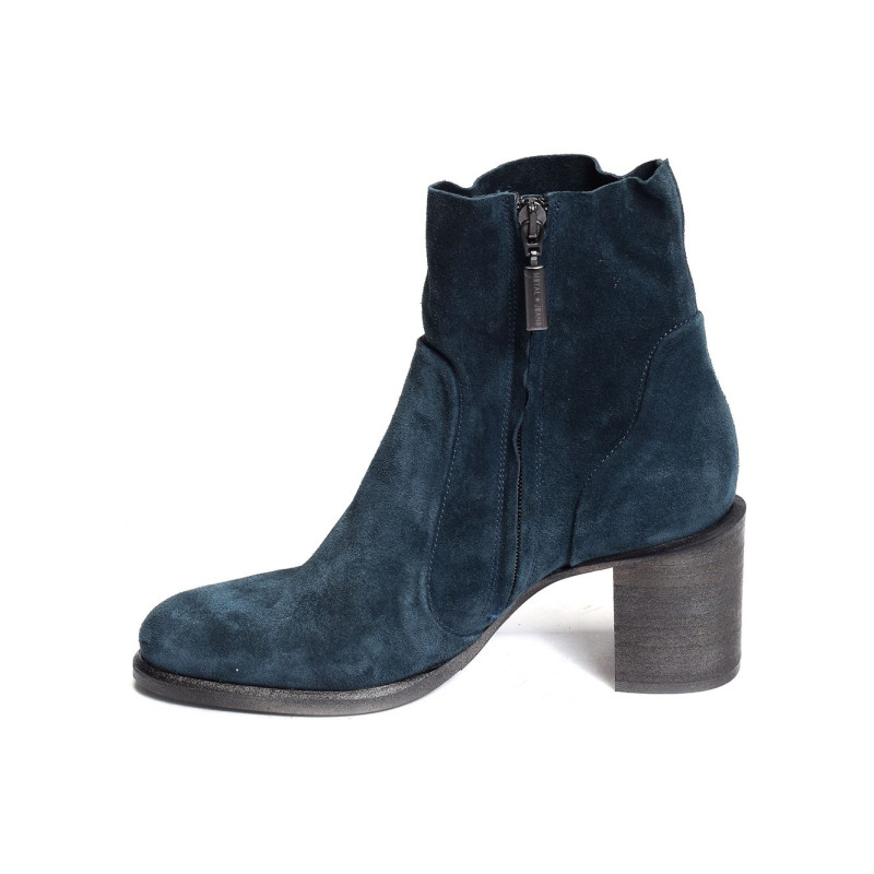 ACON Bleu, Bottines Metal Jeans