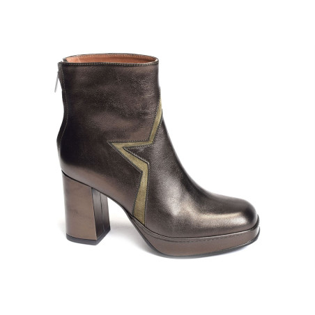 JANNEAU Bronze, Bottines Rosemetal