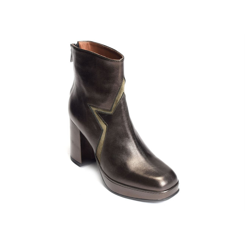 JANNEAU Bronze, Bottines Rosemetal