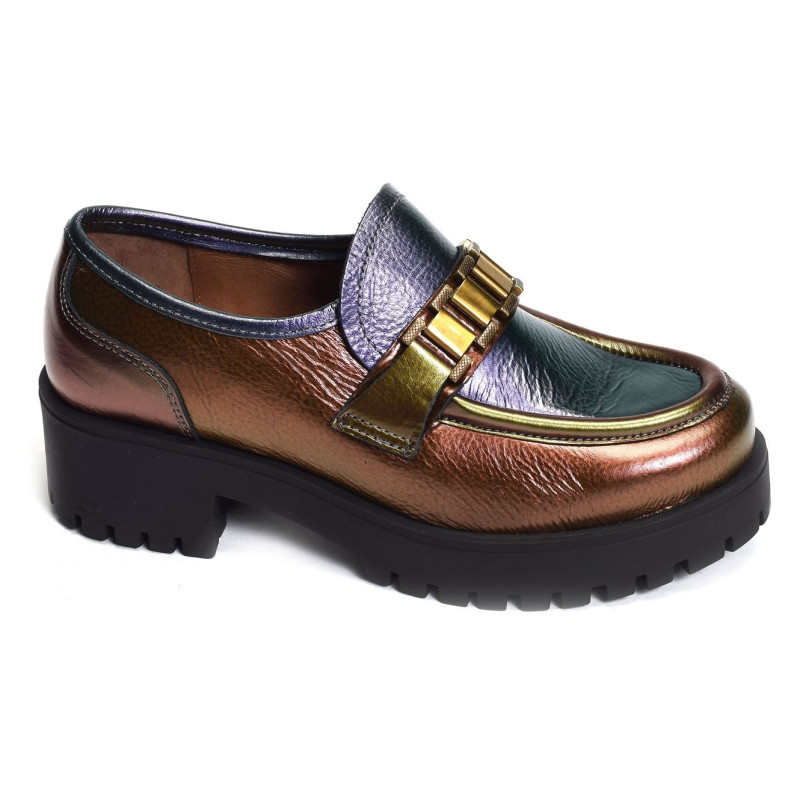 JARNO Multicolore, Mocassins Rosemetal