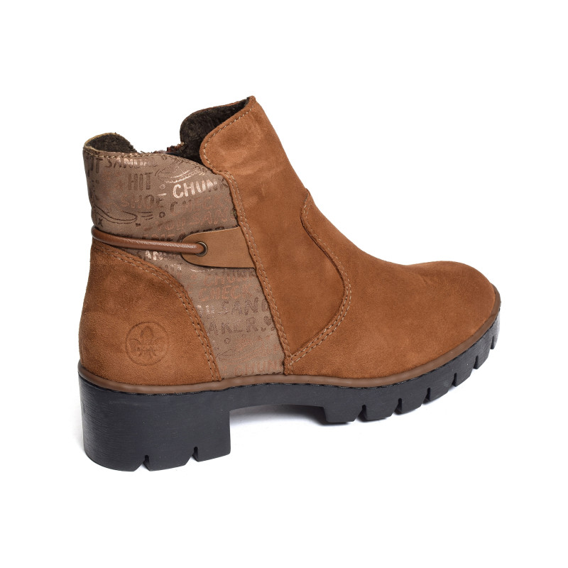 X5755 Camel, Bottines Rieker