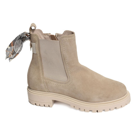 BECKY Beige, Chelsea boots Goodstep