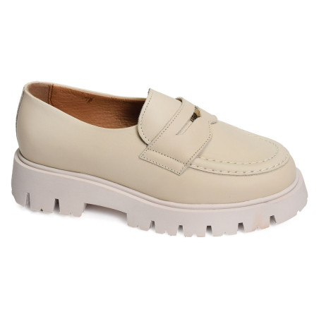 PARTE Beige, Mocassins Goodstep