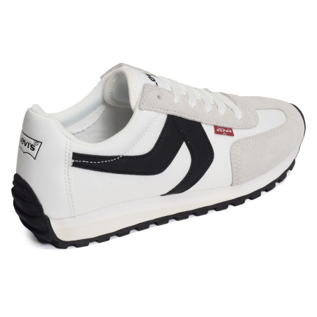 STRYDER Blanc Noir, Baskets running Levi's