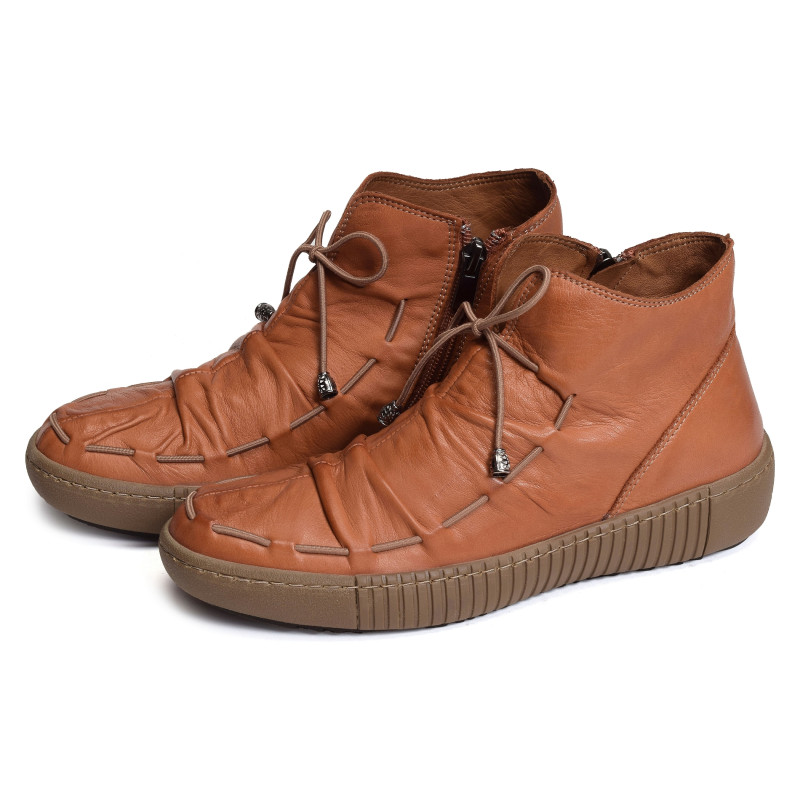 NYMPHE Brique, Bottines Madory