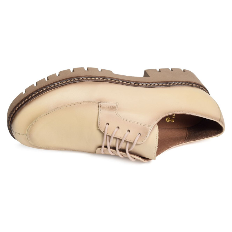 CV6201 Beige, Derbies Folie's