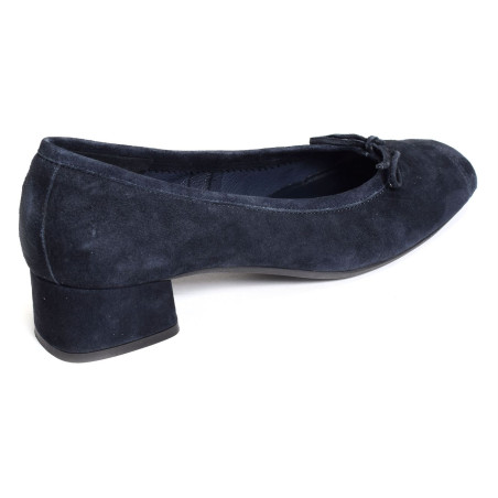 KYRIEL Marine, Ballerines Reqins