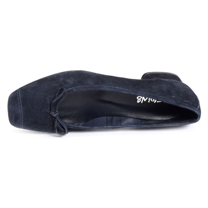 KYRIEL Marine, Ballerines Reqins