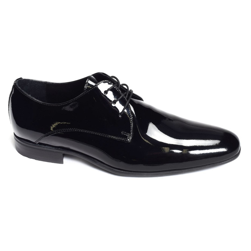 PETER 4205 Verni Noir, Chaussures de Ville Brett & Sons