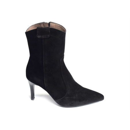 6106 Noir, Bottines Patricia Miller