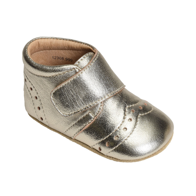 PETIT Gold, Chaussures à Scratch Bisgaard