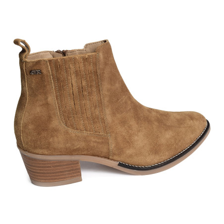 MILANO Camel, Bottines Geo Reino