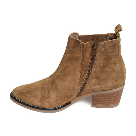 MILANO Camel, Bottines Geo Reino