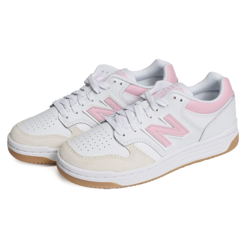 GSB480 Blanc Rose, Sneakers basses New Balance