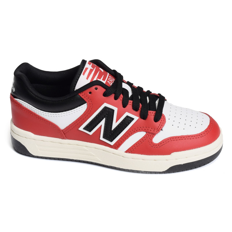 GSB480 Rouge Blanc, Sneakers basses New Balance