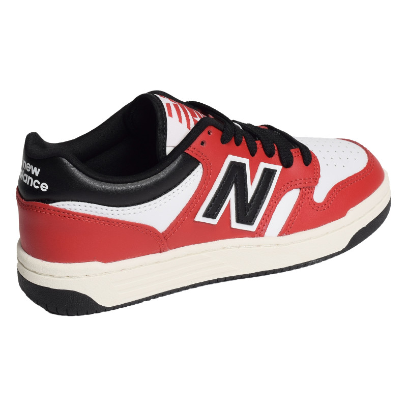 GSB480 Rouge Blanc, Sneakers basses New Balance