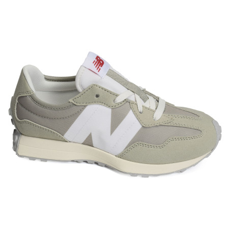 GS327 Kaki Blanc, Baskets running New Balance