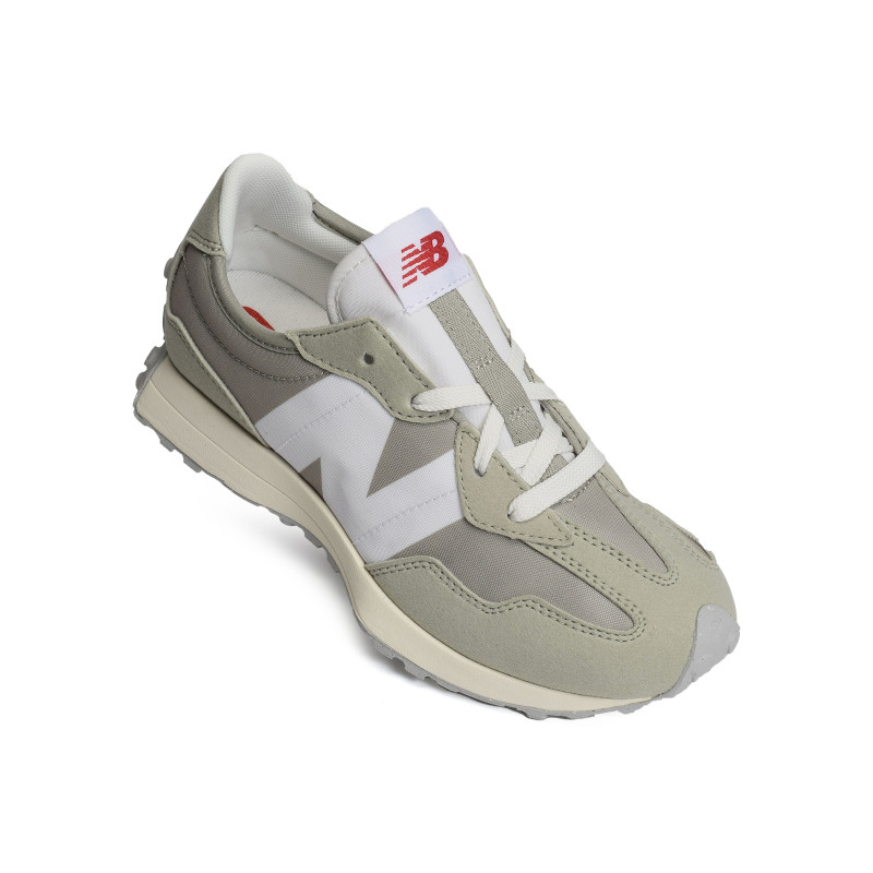 GS327 Kaki Blanc, Baskets running New Balance